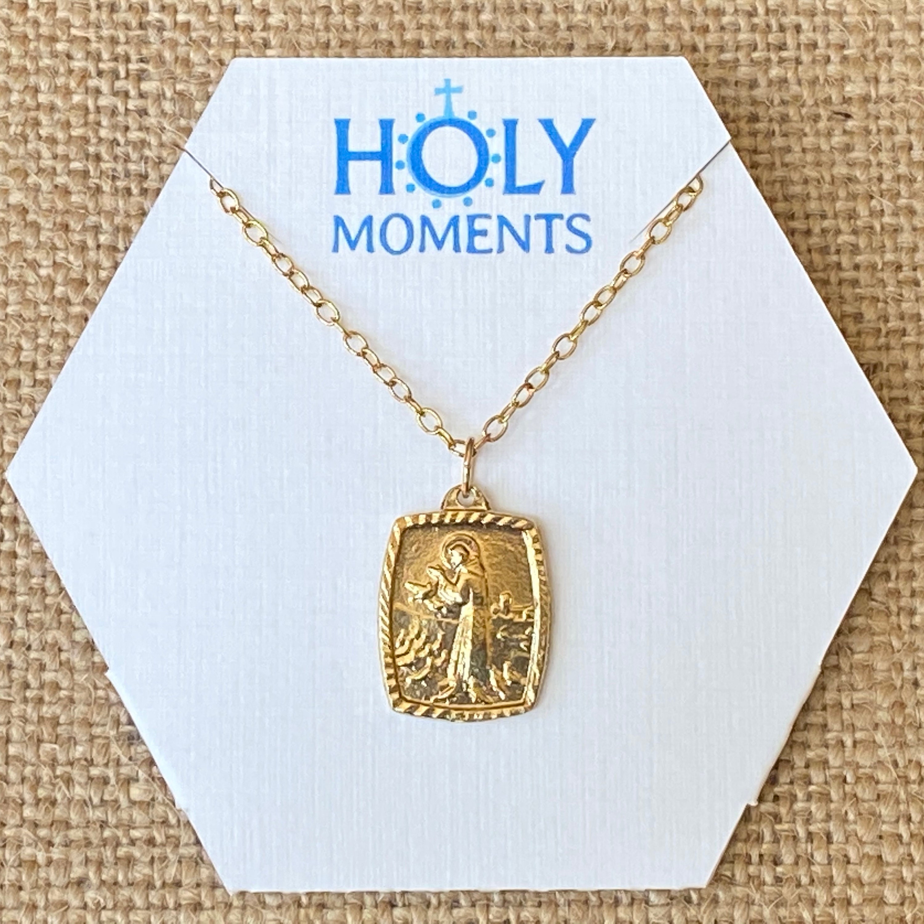 Holy Spirit Necklace, Dove Necklace, Gold Filled Necklace, Catholic Jewelry,  Layering Necklace, Religious Necklace, Gold Necklace - Etsy