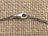 St. Francis of Assisi Sterling Silver Blessing Prayer Medal Pendant Necklace, Saint Catholic Italian, Antique Replica, Lord Bless You Keep