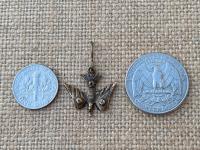 Bronze Holy Spirit Dove Earrings, Antique Replica Doves, Descending Dove Earrings, Holy Ghost Earrings, Holy Spirit Jewelry, Dangling Doves