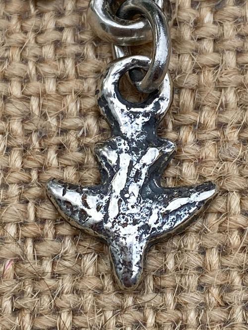 Sterling Silver Large Huguenot Cross Pendant Necklace, Antique Replica, Dangling Holy Spirit Dove, Maltese Cross, Malta Cross, Christian