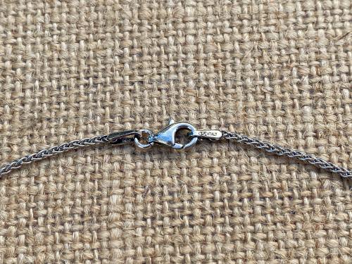 Sterling Silver Marriage Cross Wedding Rings Antique Replica Necklace Marriage Wedding Gift Christian Bride Groom Husband Wife Unisex Chain