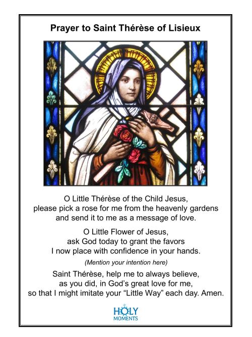 Sterling Silver Rare St Thérèse of Lisieux Medal Necklace, French Antique Replica Sancta Teresia St Theresa of the Child Jesus Little Flower