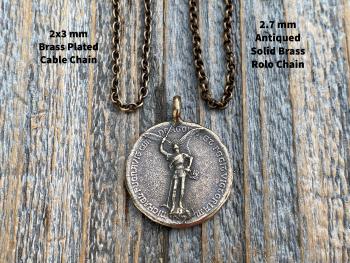 Add Oxidized SOLID Bronze Rolo Chain Necklace, Solid Antiqued Brass 2.7mm Rolo Chain in Various Lengths, to your order